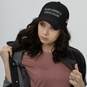 New Trump 2024 Never Surrender Black MAGA Hat Cap Us