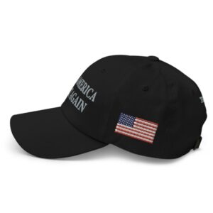 New Trump Never Surrender Black MAGA Hat Caps