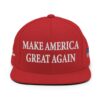 New Trump Never Surrender Red MAGA 2024 Snapback Hat Caps