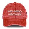 New Trump Never Surrender Red MAGA Vintage Cap