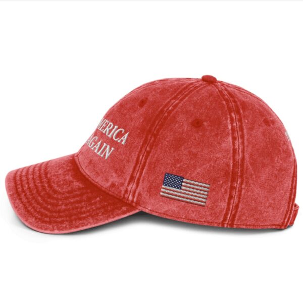 New Trump Never Surrender Red MAGA Vintage Caps