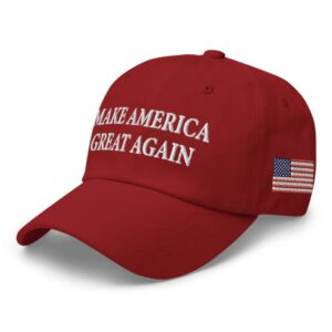 Trump 2024 Never Surrender Red MAGA Hat Cap