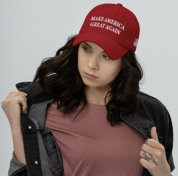 Trump 2024 Never Surrender Red MAGA Hat Caps us