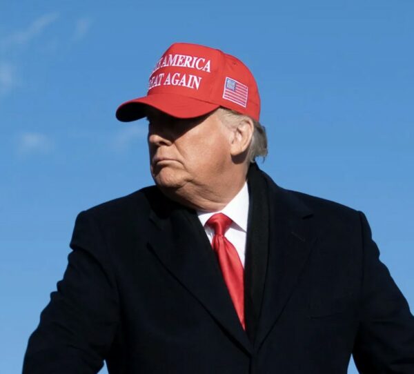 Trump MAGA 47 Red Closed-Back Structured Cap pro