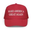 Trump MAGA 47 Red Foam Trucker Hat