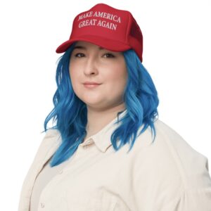 Trump MAGA 47 Red Foam Trucker Hat Cap