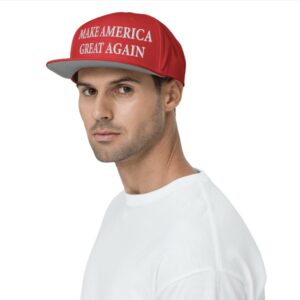 Trump MAGA 47 Red Snapback Hats