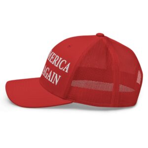 Trump MAGA 47 Red Trucker Hats