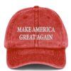 Trump MAGA 47 Red Vintage Cap