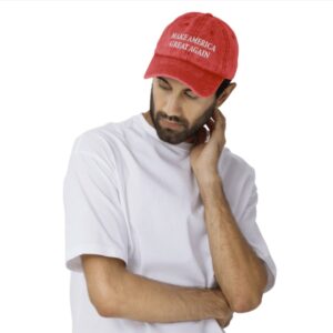 Trump MAGA 47 Red Vintage Caps