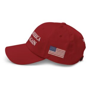 Trump Never Surrender Red MAGA Hat Caps