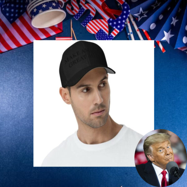 Blackout MAGA Hat, Make America Great Again Hat1
