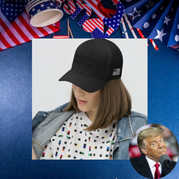 Blackout MAGA Hat, Make America Great Again Hat2