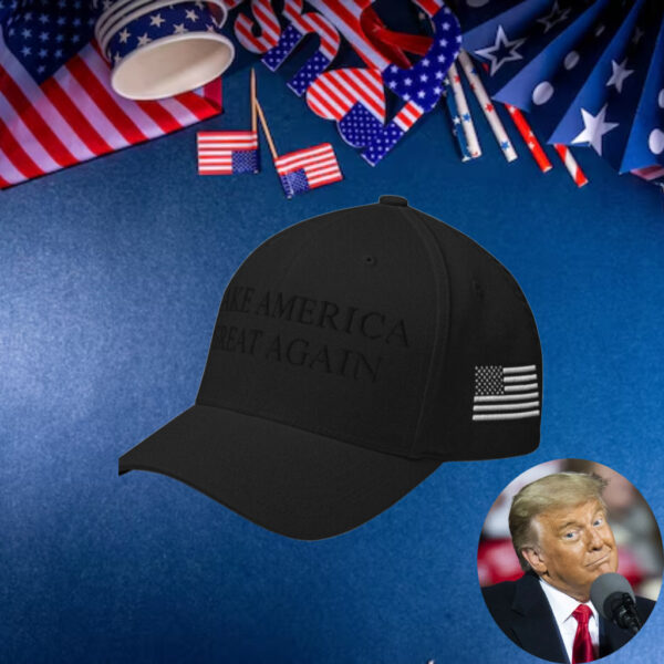 Blackout MAGA Hat, Make America Great Again Hat3