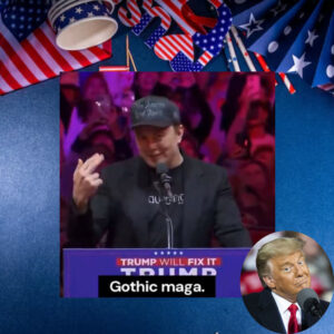 Dark Gothic MAGA hat
