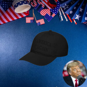 Dark MAGA Embroider Black Hat2