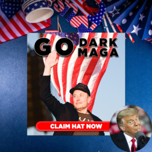 ELON MUSK IS DARK MAGA HAT