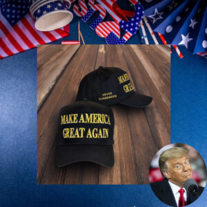 Gold Dark MAGA Hat3