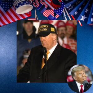 MAGA Navy & Gold Hat1