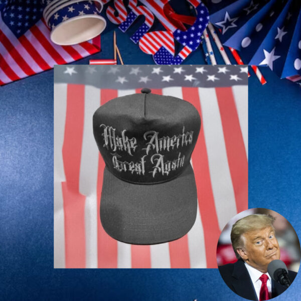 NEW! Dark Gothic MAGA Hat2