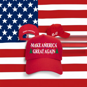 Trump MAGA Merry Christmas 2025 Hat