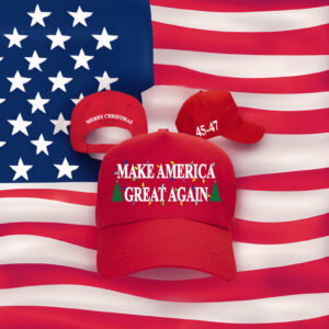 Trump MAGA Merry Christmas 2025 Hat