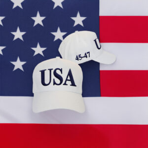 Trump USA 45-47 White Hat