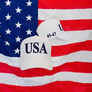 Trump USA 45-47 White Hat